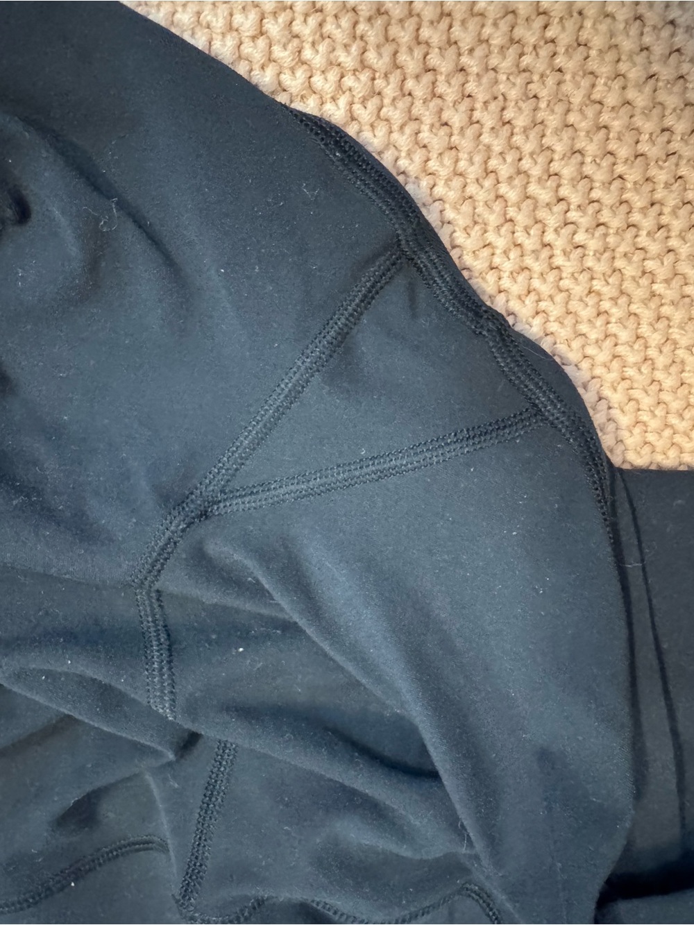 Athleta Transcend Stash Tights Leggings size Large in Black - Picture 6 of 6